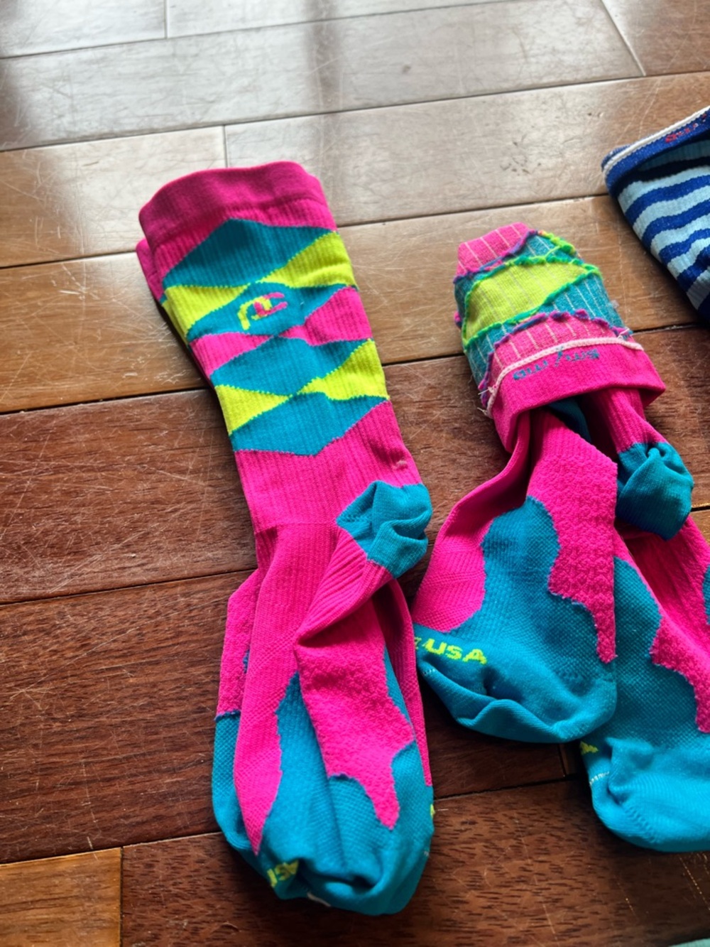 Colorful Assorted Pro Compression Socks - Multi-Color Bundle - Picture 3 of 3
